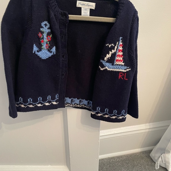 Ralph Lauren toddler cardigan size 18mo - Picture 2 of 3